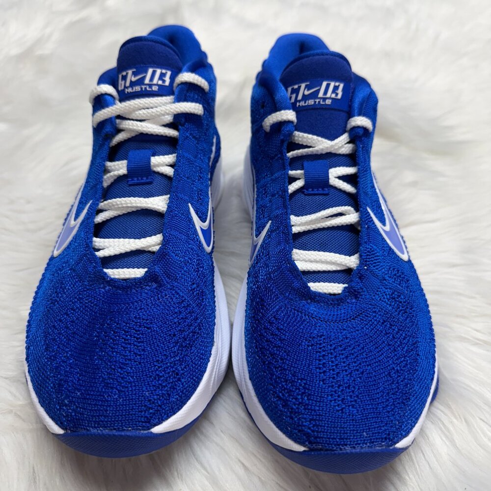 Nike Air Zoom GT Hustle 3 Mens Basketball HM0268-400 NEW Sz 7 - Picture 2 of 5
